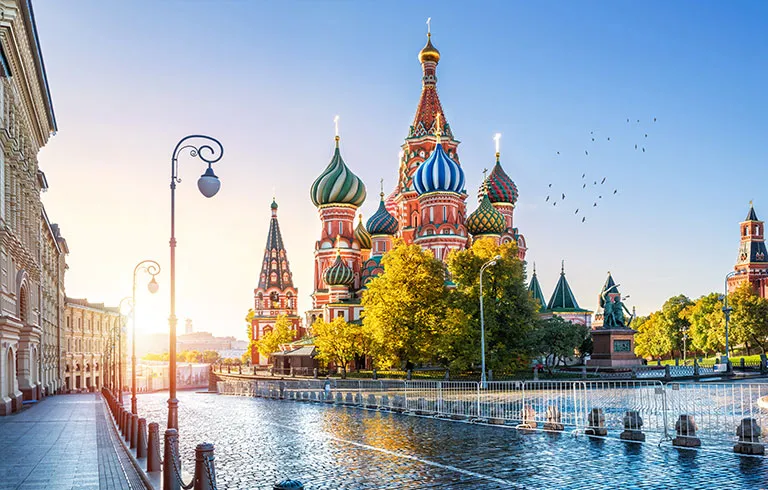 Moscow St. Petersburg